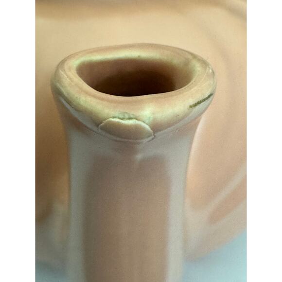 Vintage Franciscan Coronado Swirl Coral Teapot Chip Spout - Picture 10 of 10